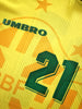 1994 Brazil Home Football Shirt Viola #21 (L)