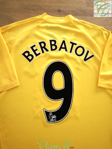 2007/08 Tottenham 3rd Premier League Football Shirt Berbatov #9 (XL)