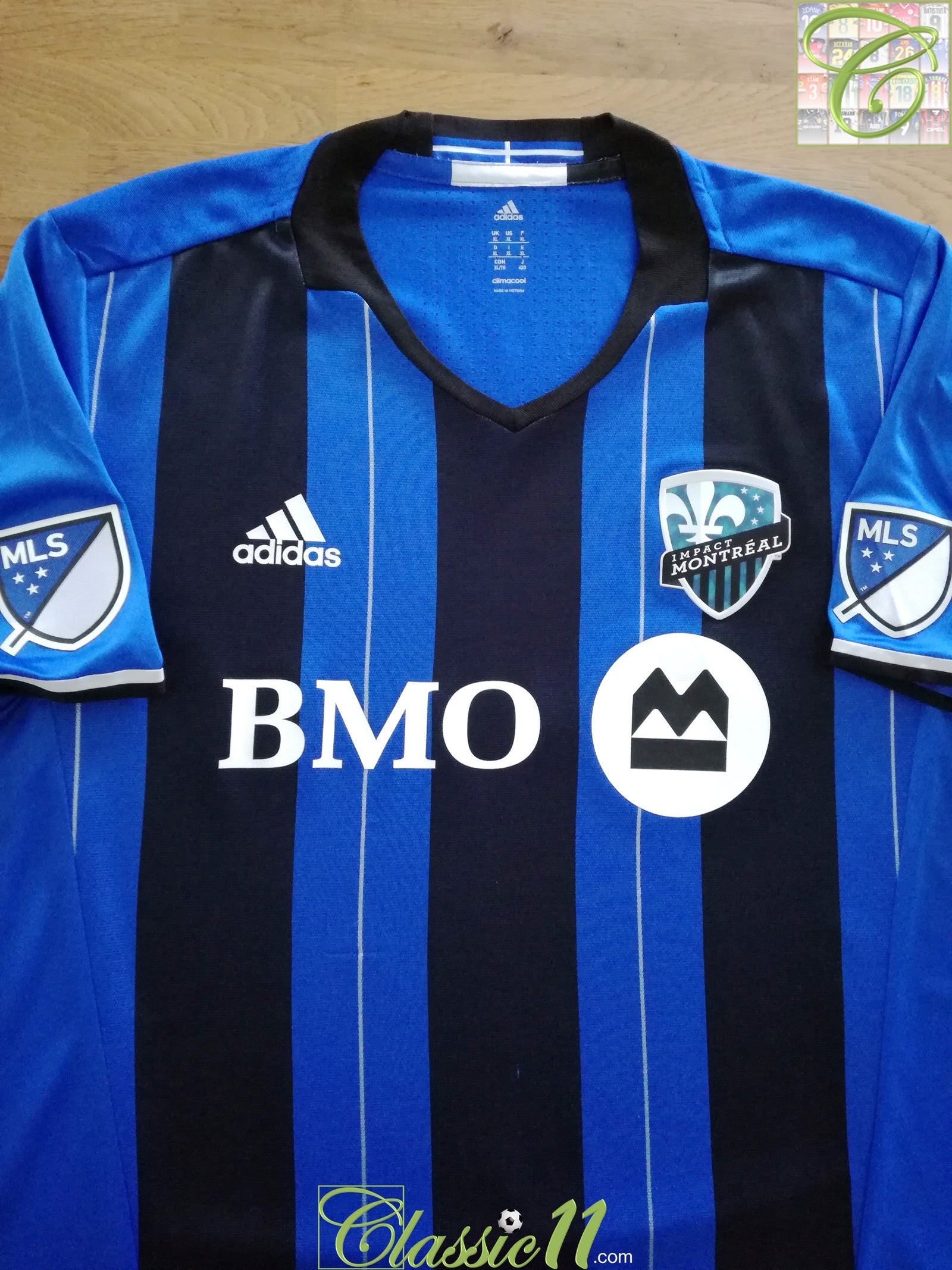 2016/17 Montreal Impact Home MLS Adizero Football Shirt