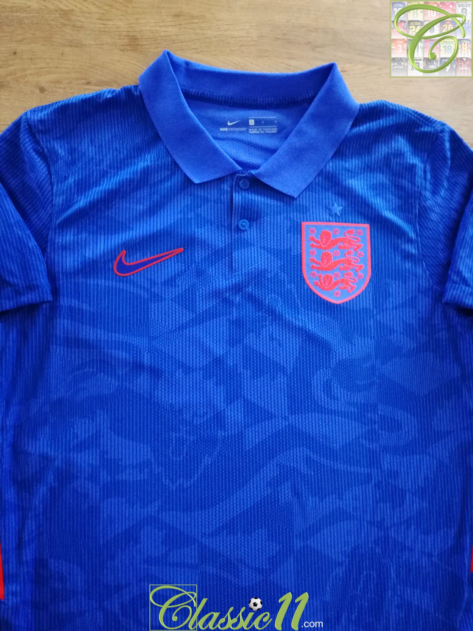 2020/21 England Away Vaporknit Football Shirt