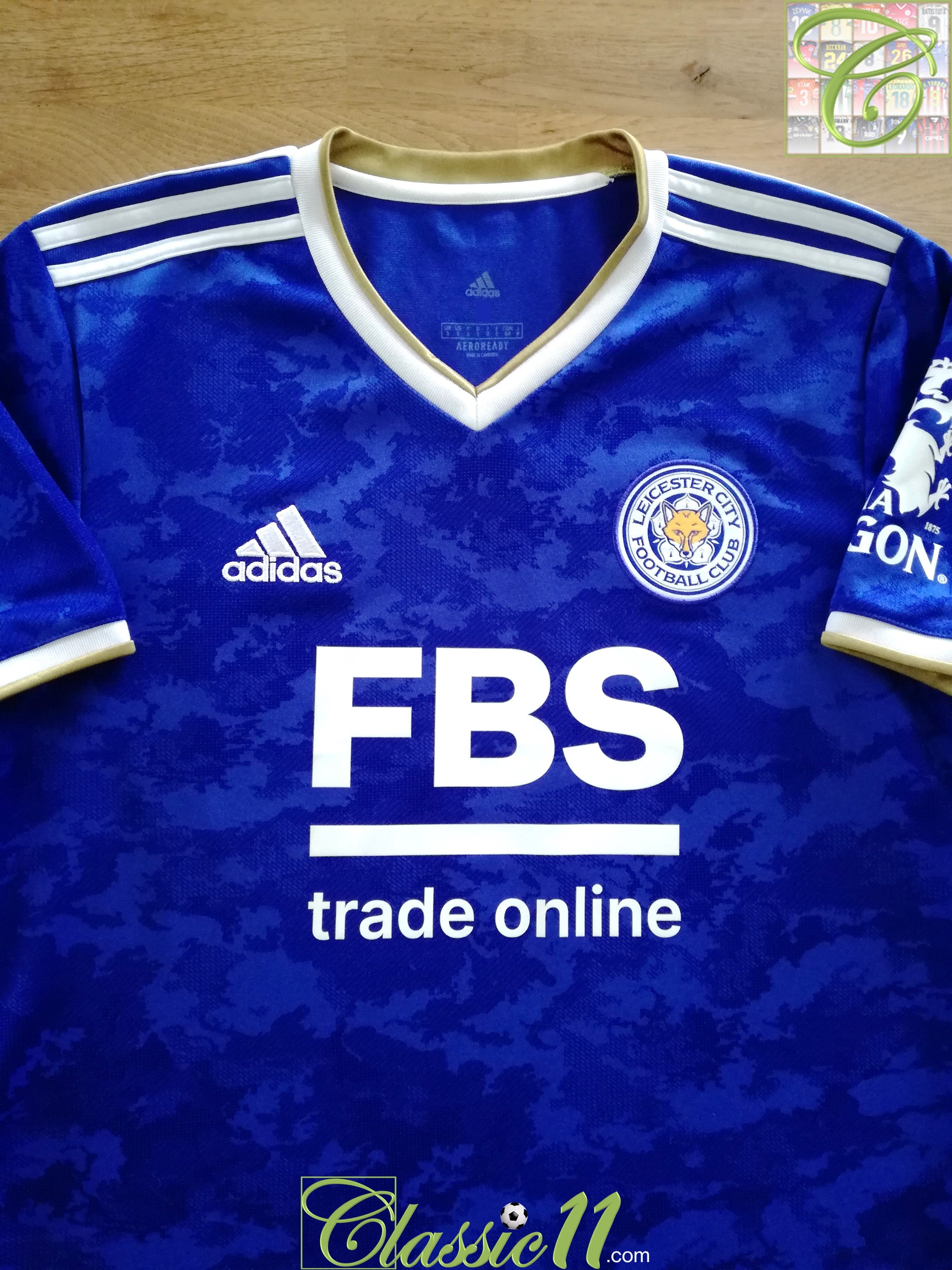 2021/22 Leicester City Home Football Shirt