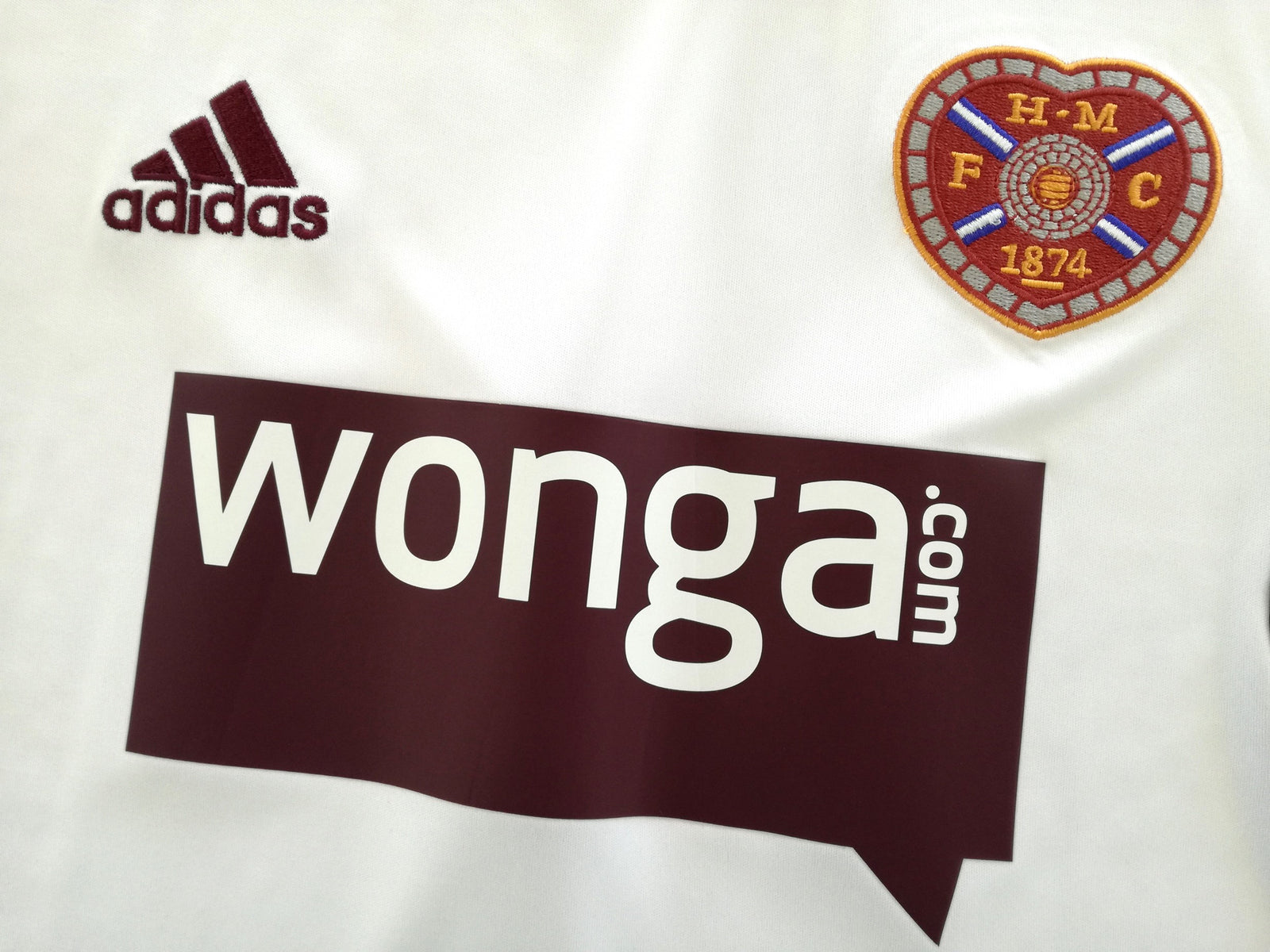 2013/14 Hearts Away Football Shirt (S)