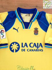 2000/01 Las Palmas Home La Liga Football Shirt