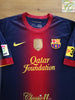 2012/13 Barcelona Home 'World Champions' Football Shirt Messi #10 (XL)