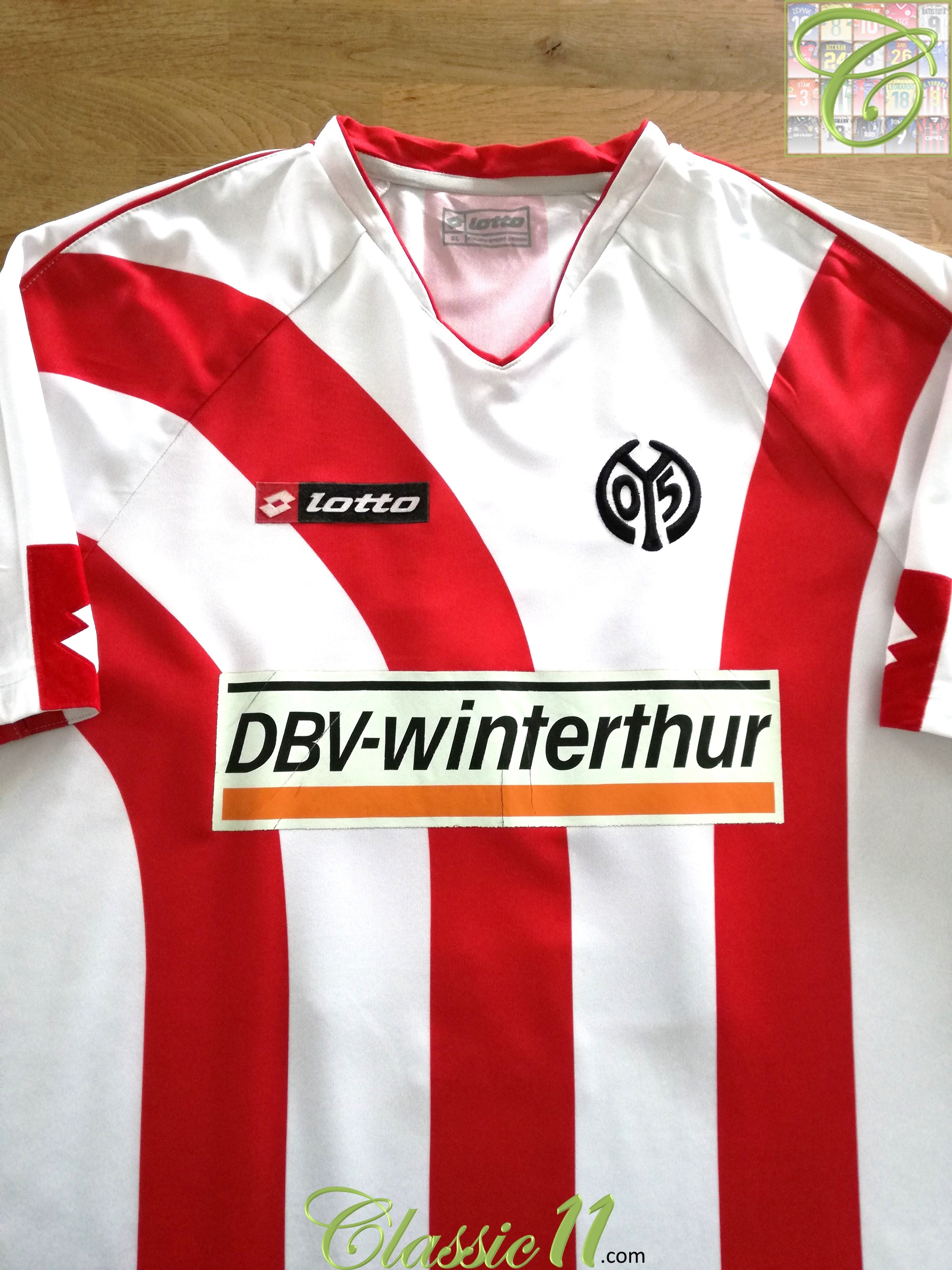 2006/07 Mainz Home Football Shirt