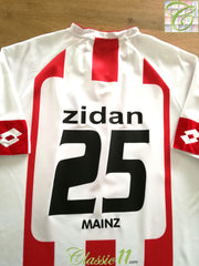 2006/07 Mainz Home Football Shirt Zidan #25