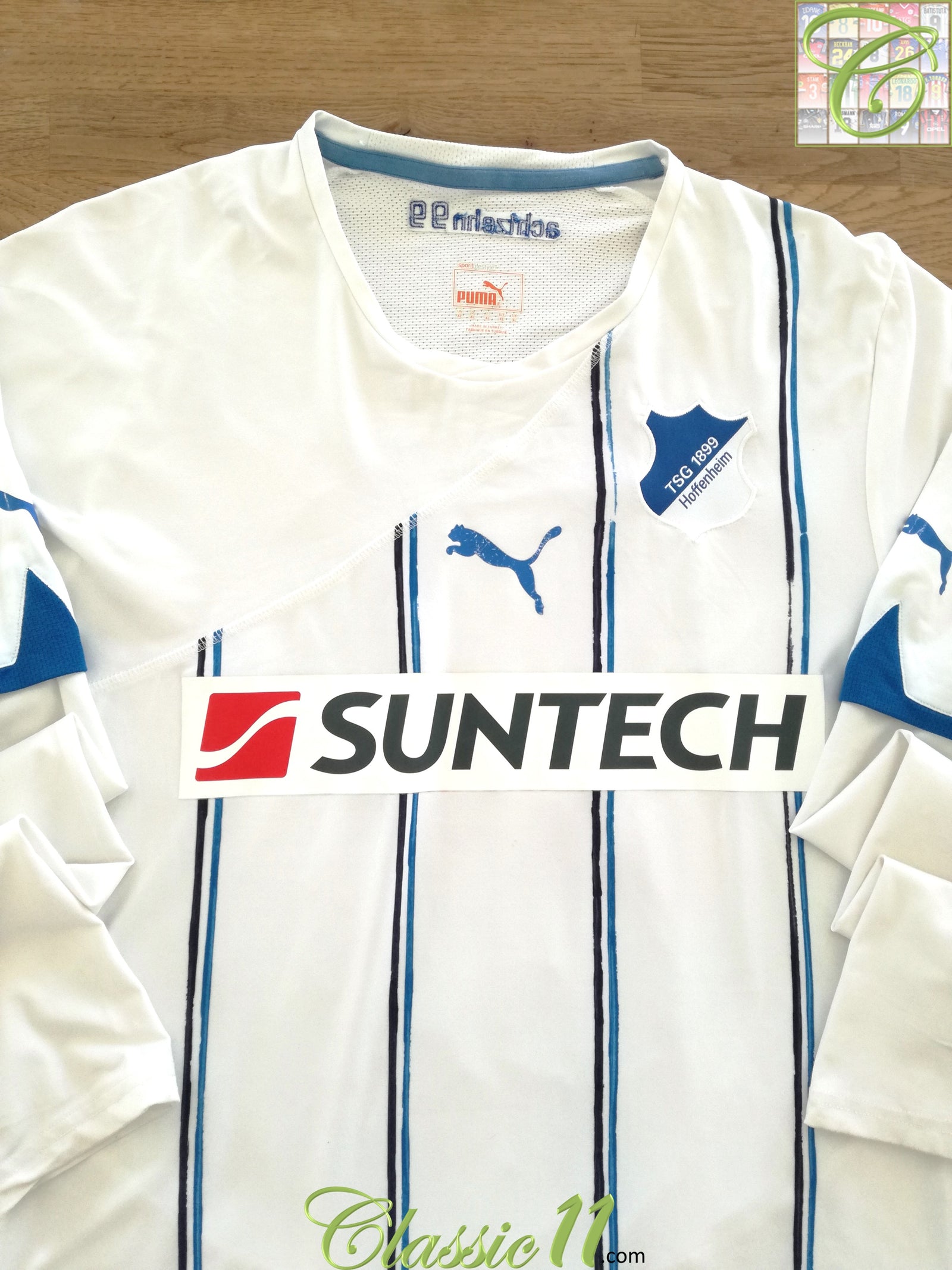 2011/12 TSG Hoffenheim Away Player Issue Football Shirt