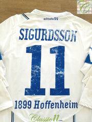 2011/12 TSG Hoffenheim Away Player Issue Football Shirt Sigurdsson #11