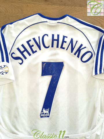 2006/07 Chelsea Away Premier League Football Shirt Shevchenko #7