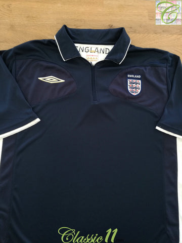 2008/09 England Polo Training Shirt