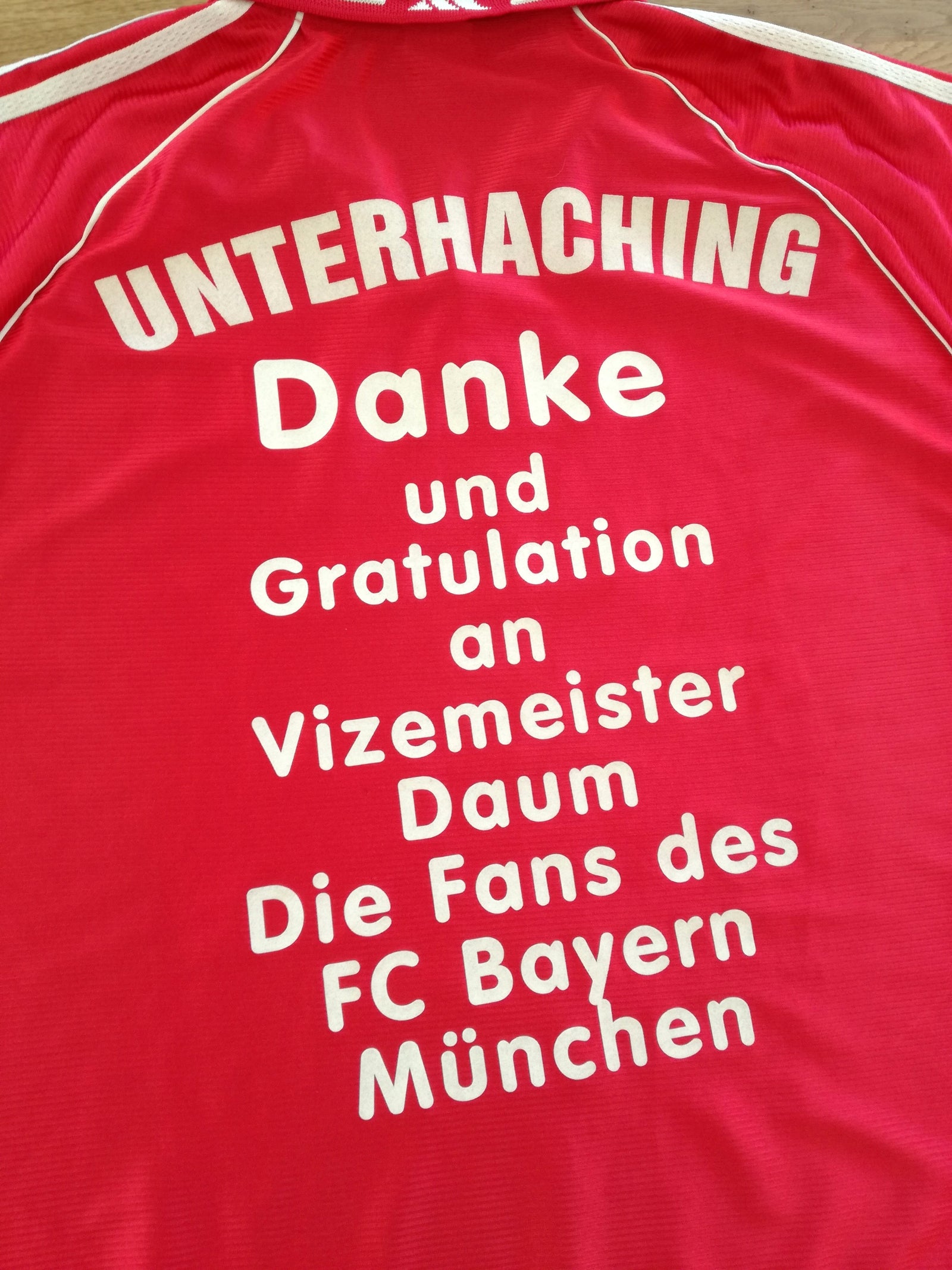 1999/00 Unterhaching 'Special Edition' Football Shirt (XL)