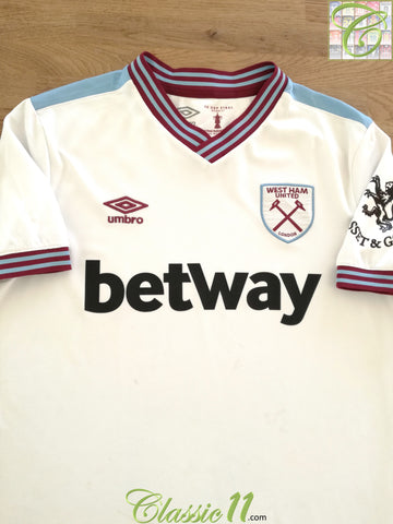 2019/20 West Ham Away Football Shirt (XL)