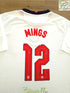 2020/21 England Home Football Shirt Mings #12