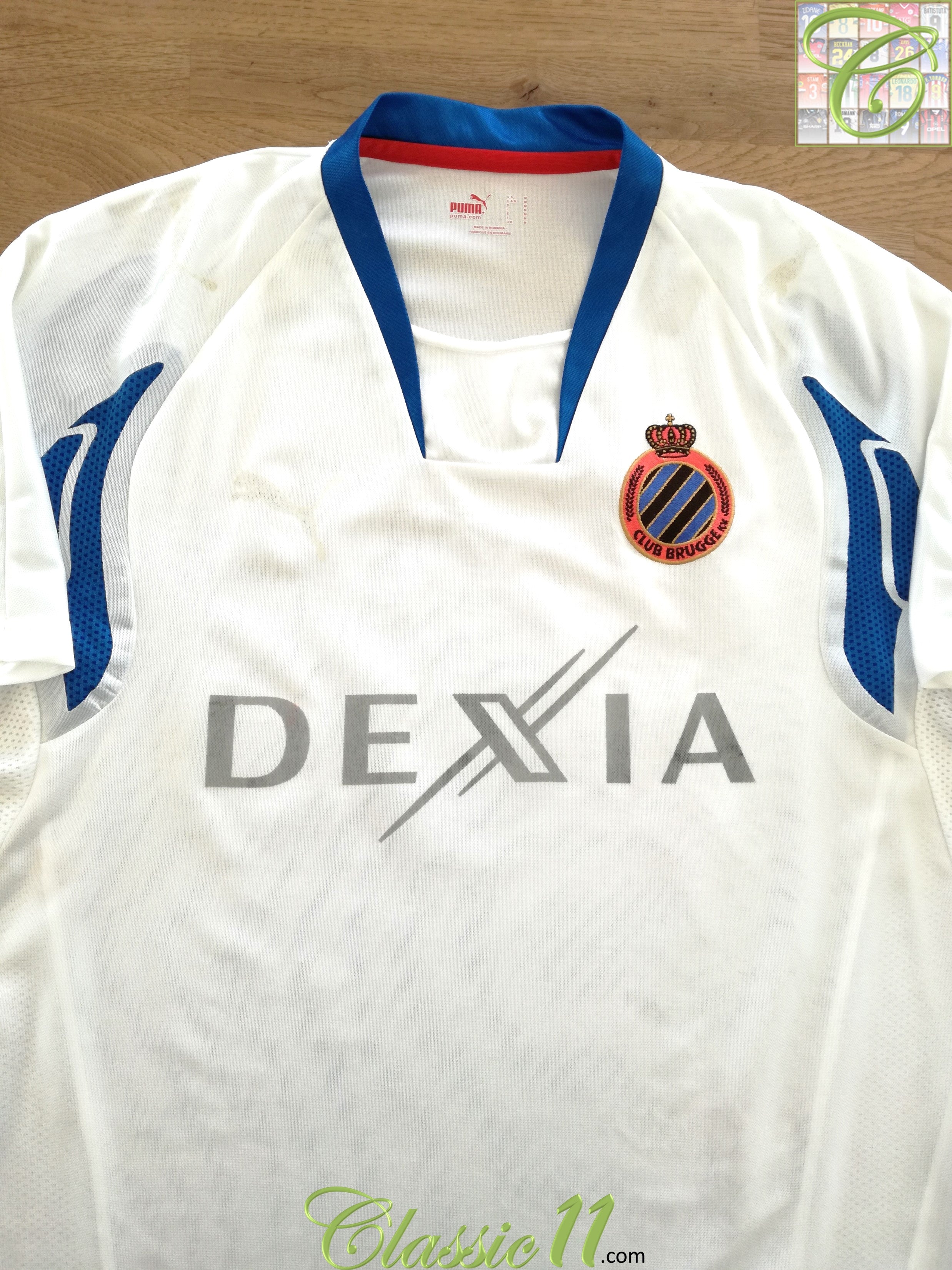 2007/08 Club Brugge Away Football Shirt (M)