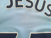 2017/18 Man City Home Premier League Football Shirt G Jesus #33 (M)