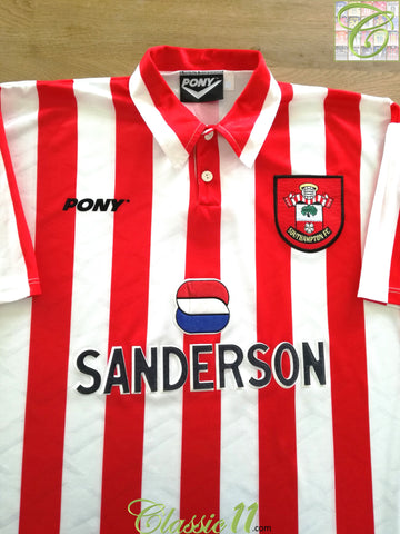 1995/96 Southampton Home Football Shirt (XL)