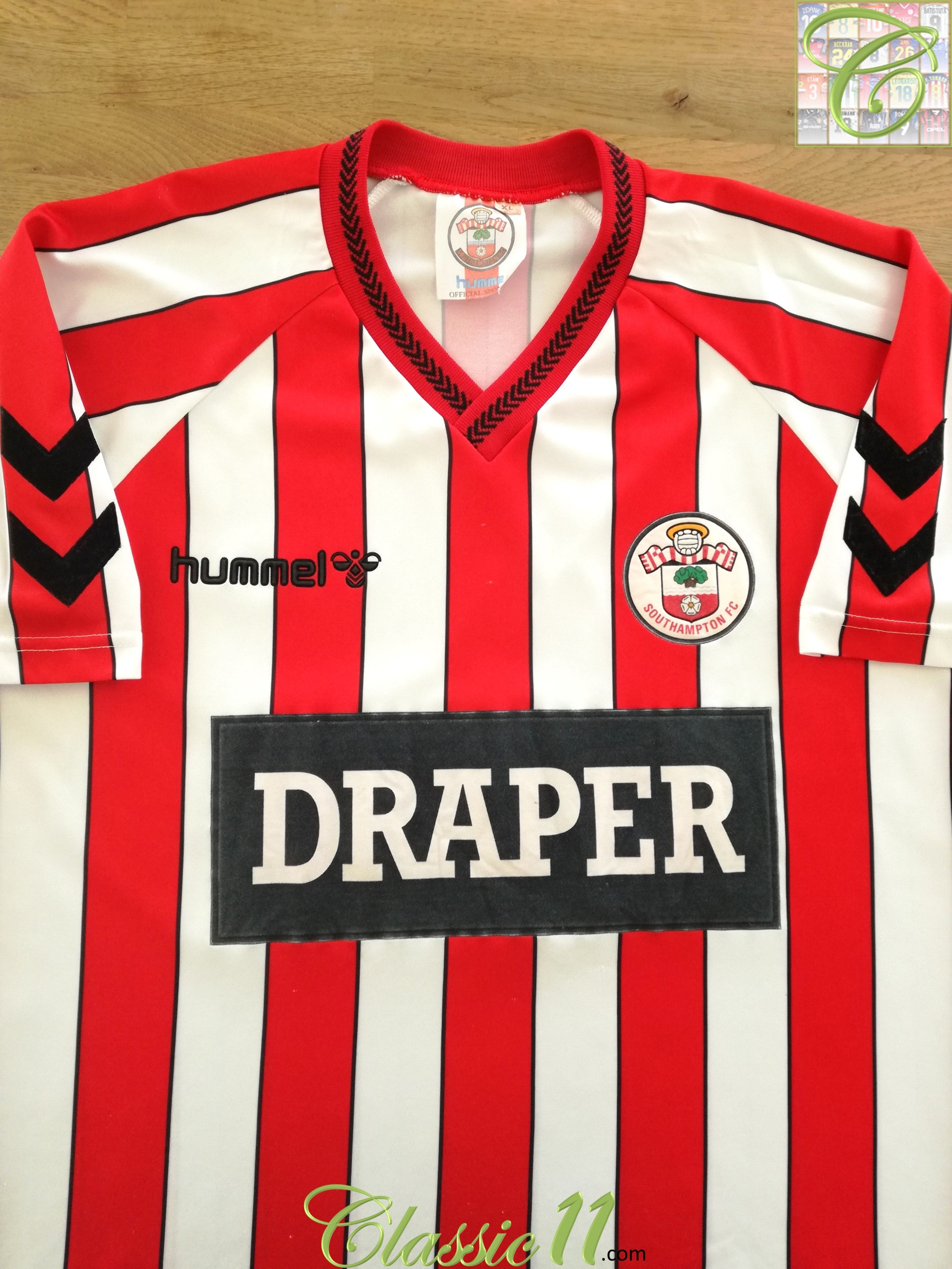 1989/91 Southampton Home Football Shirt