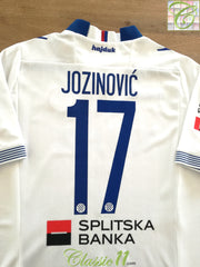 2014/15 Hajduk Split Home Football Shirt Jozinović #17