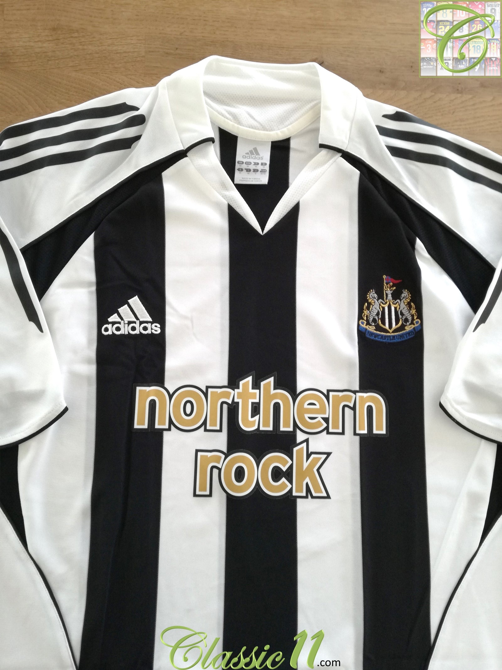 2005/06 Newcastle Utd Home Football Shirt