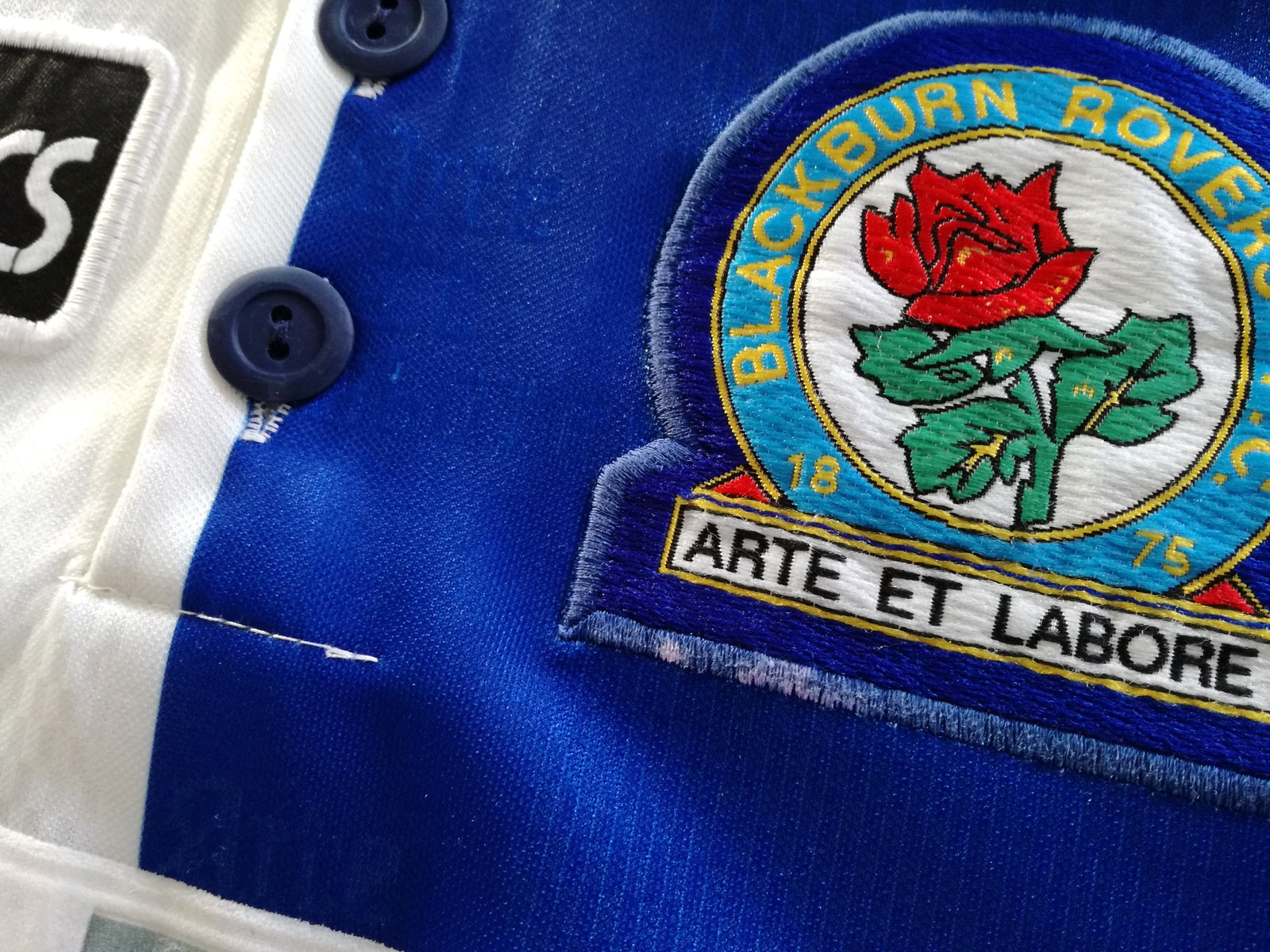 1996/97 Blackburn Rovers Home Football Shirt (K)