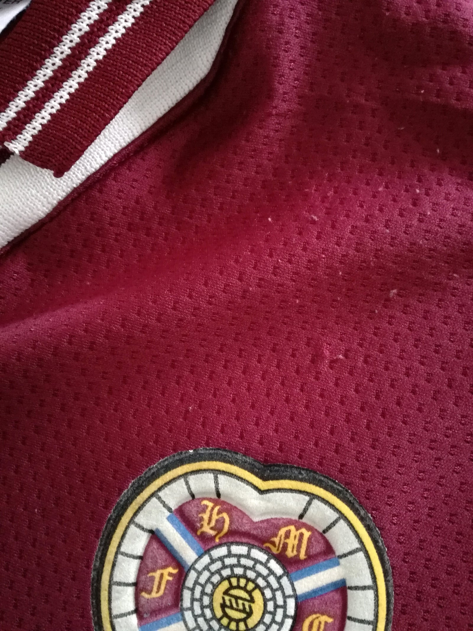 1997/98 Hearts Home Football Shirt (M)