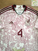 2022/23 Mexico Away Authentic Football Shirt E. Alvarez #4