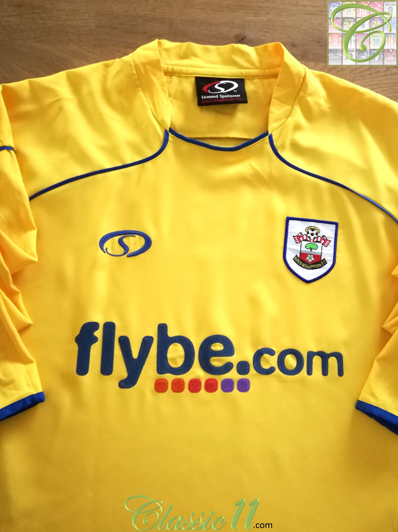 2007/08 Southampton Away Long Sleeve Football Shirt