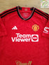 2023/24 Man Utd Home Authentic Football Shirt