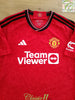 2023/24 Man Utd Home Authentic Football Shirt