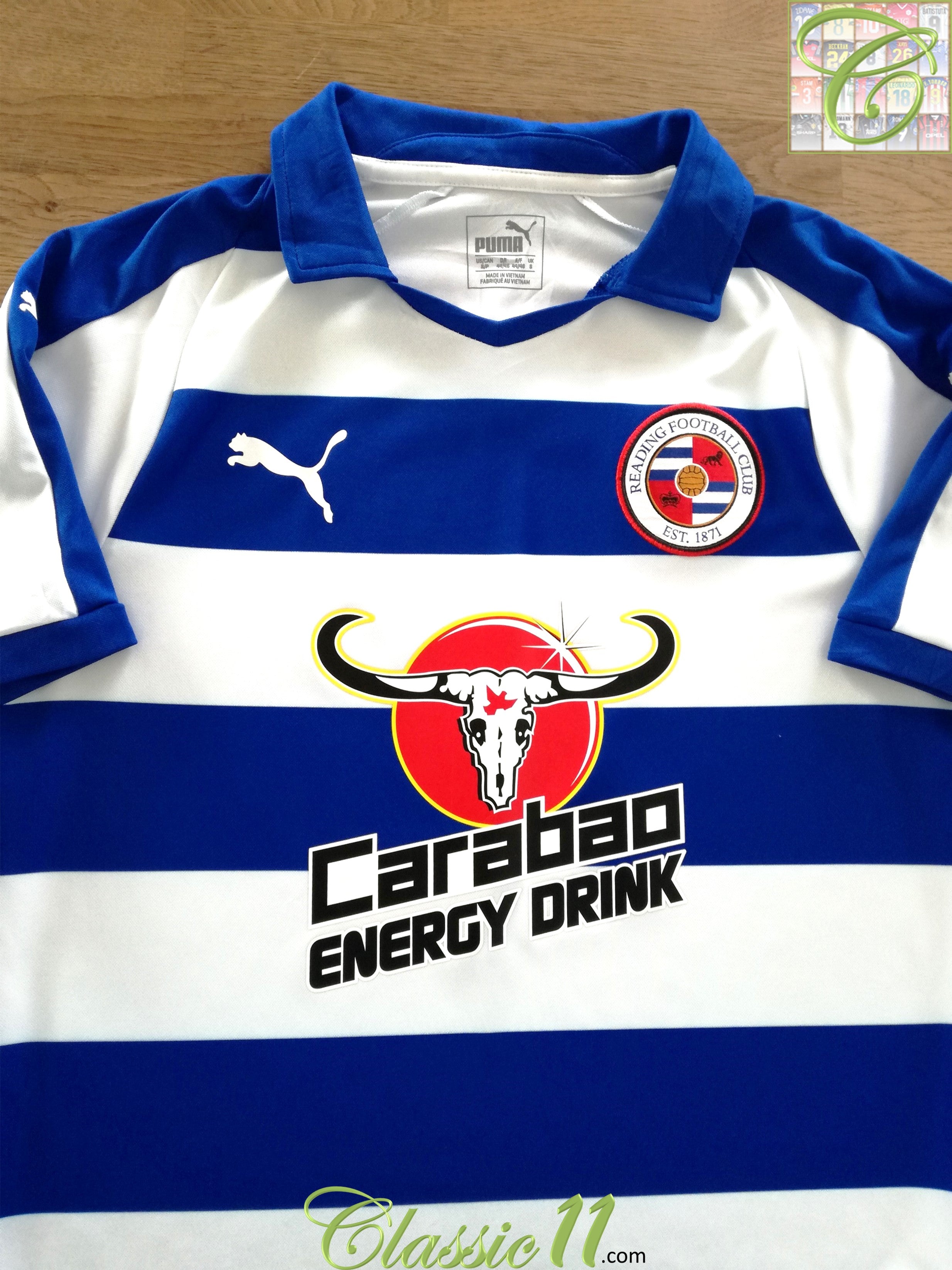 2018/19 Reading Home Football Shirt