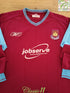 2003/04 West Ham Home Long Sleeve Football Shirt