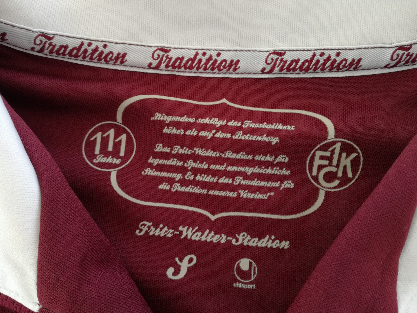 2011/12 Kaiserslautern Home Football Shirt Sukuta-Pasu (S)