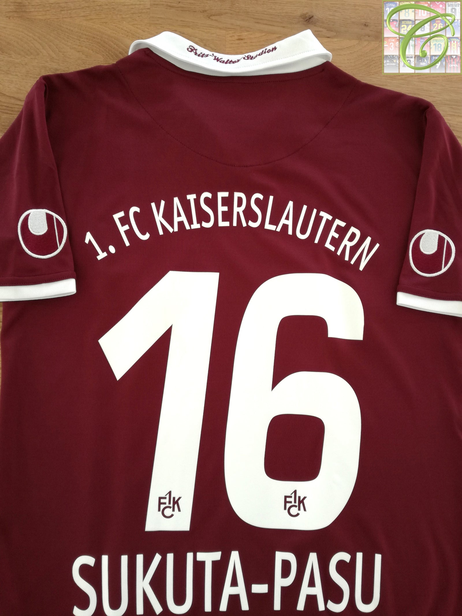 2011/12 Kaiserslautern Home Football Shirt Sukuta-Pasu (S)