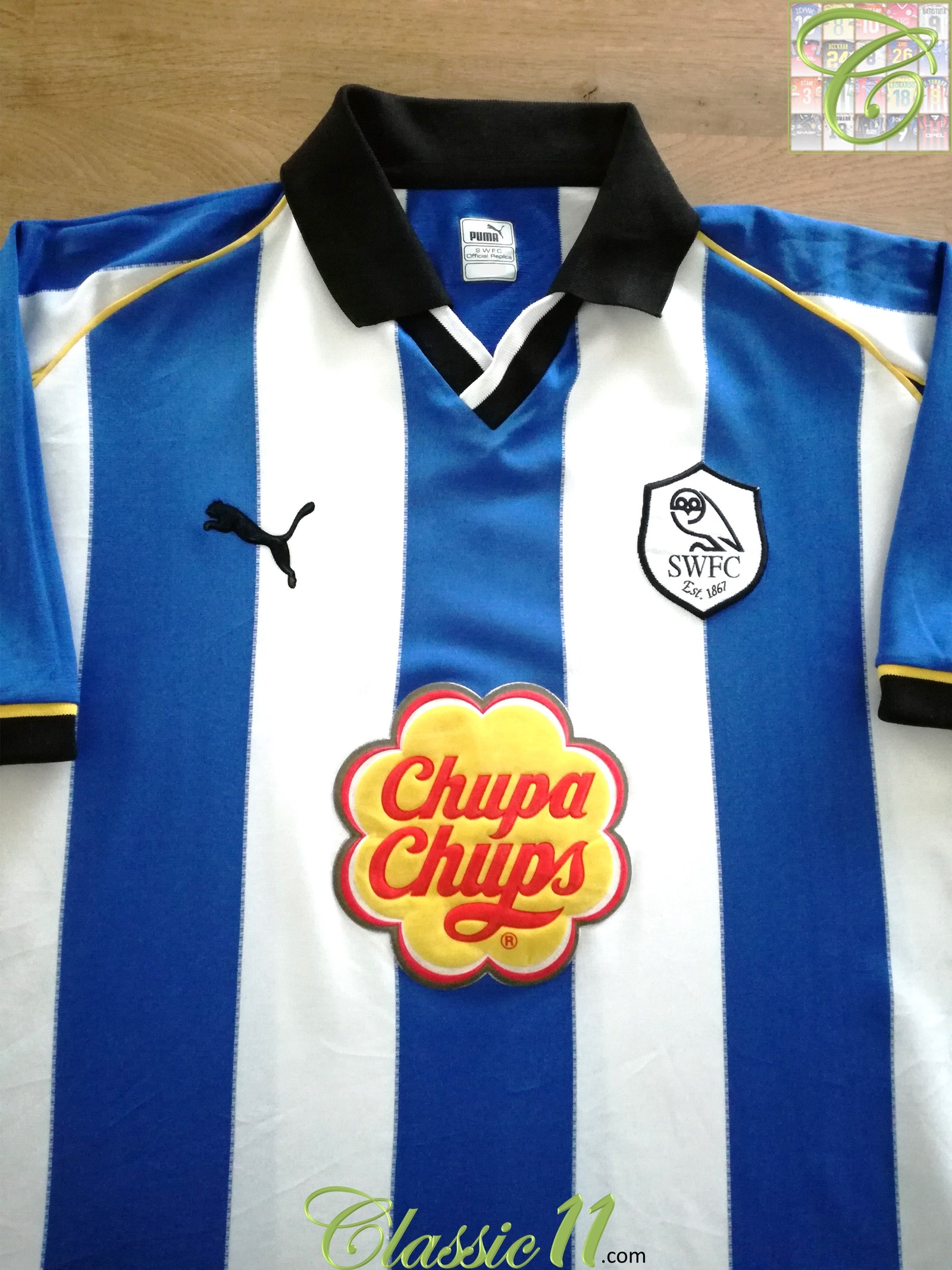 2000/01 Sheffield Wednesday Home Football Shirt