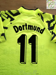 1991/92 Borussia Dortmund Home Football Shirt #11