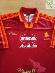 1995/96 Roma Home Football Shirt