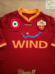 2007/08 Roma Home Football Shirt