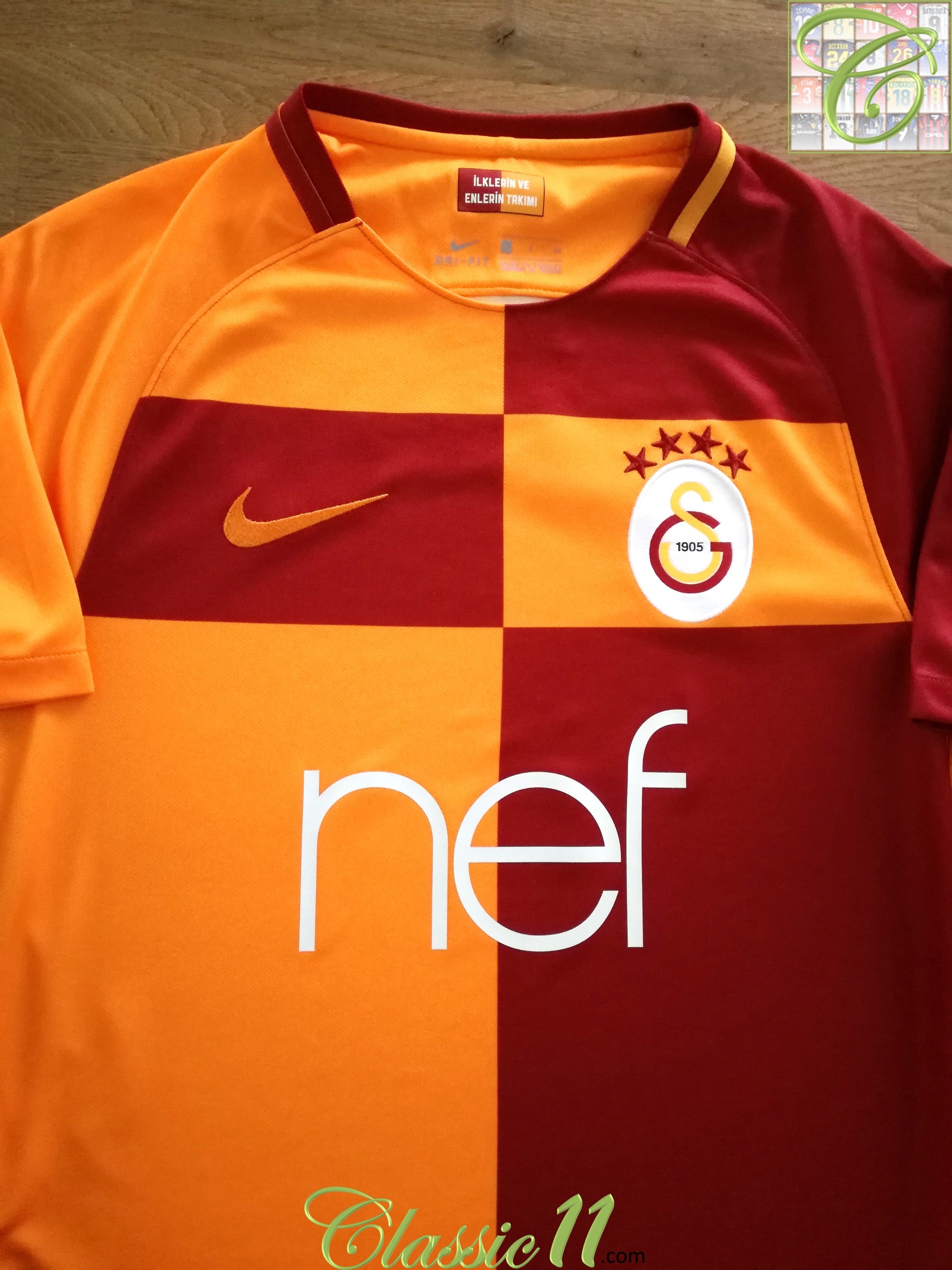 2017/18 Galatasaray Home Football Shirt