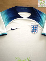 2022/23 England Home Football Shirt