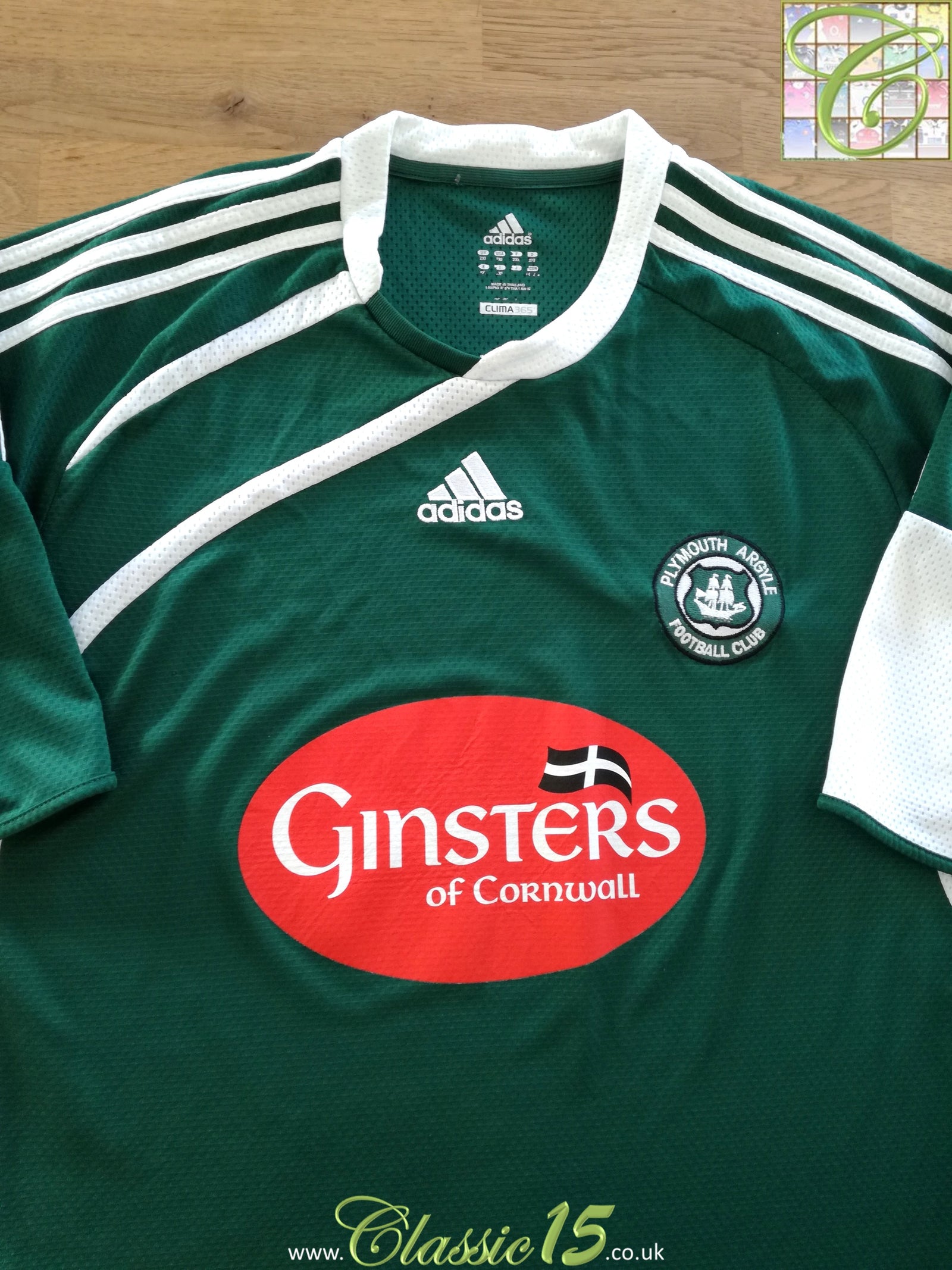 2009/10 Plymouth Argyle Home Football Shirt (XXL)