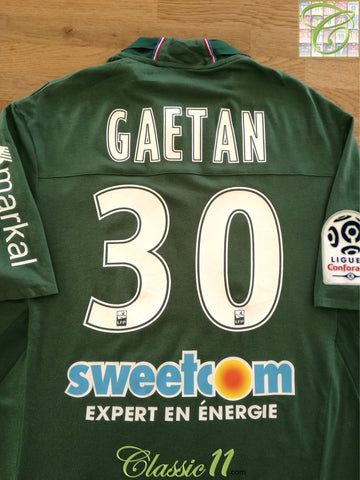 2018/19 AS Saint-Etienne Home Ligue 1 Football Shirt Gaetan #30