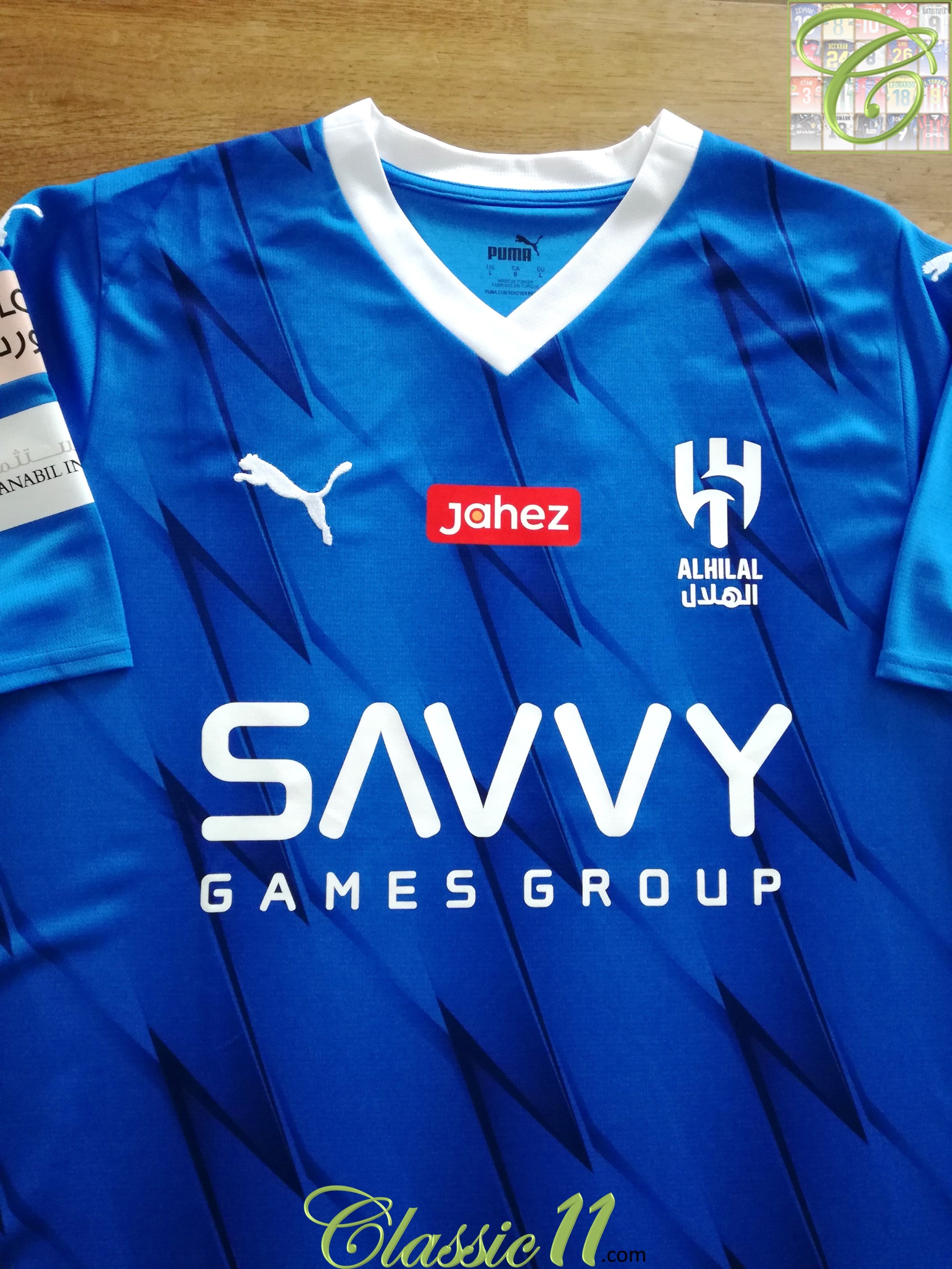 2023/24 Al Hilal Home Football Shirt