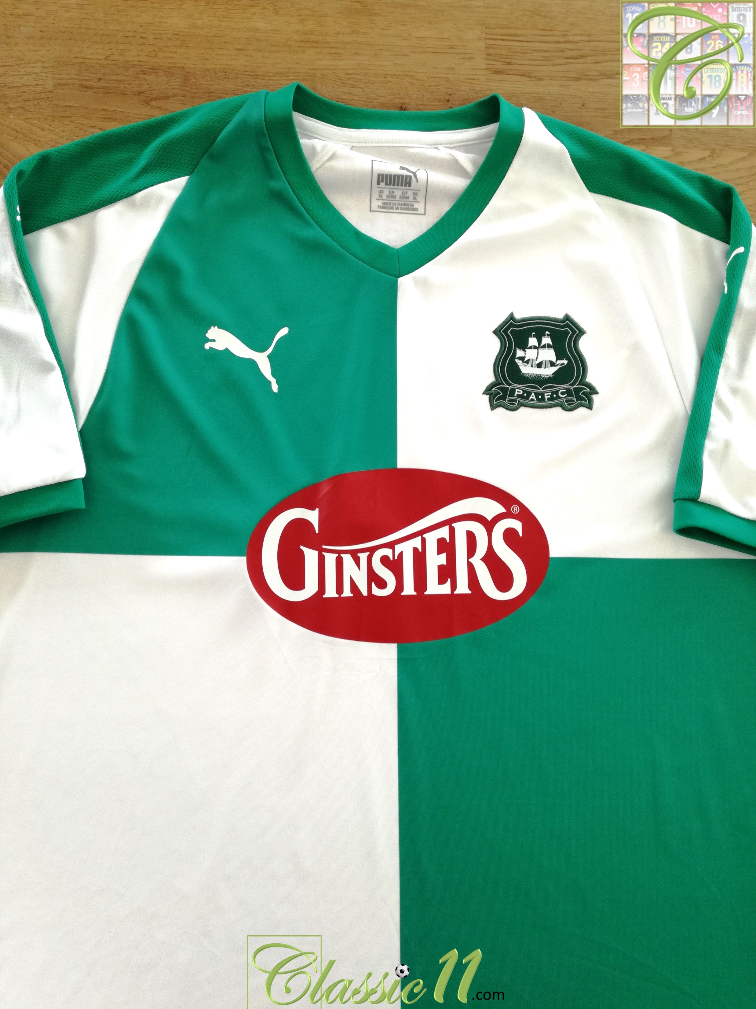 2018/19 Plymouth Arglye Away Football Shirt