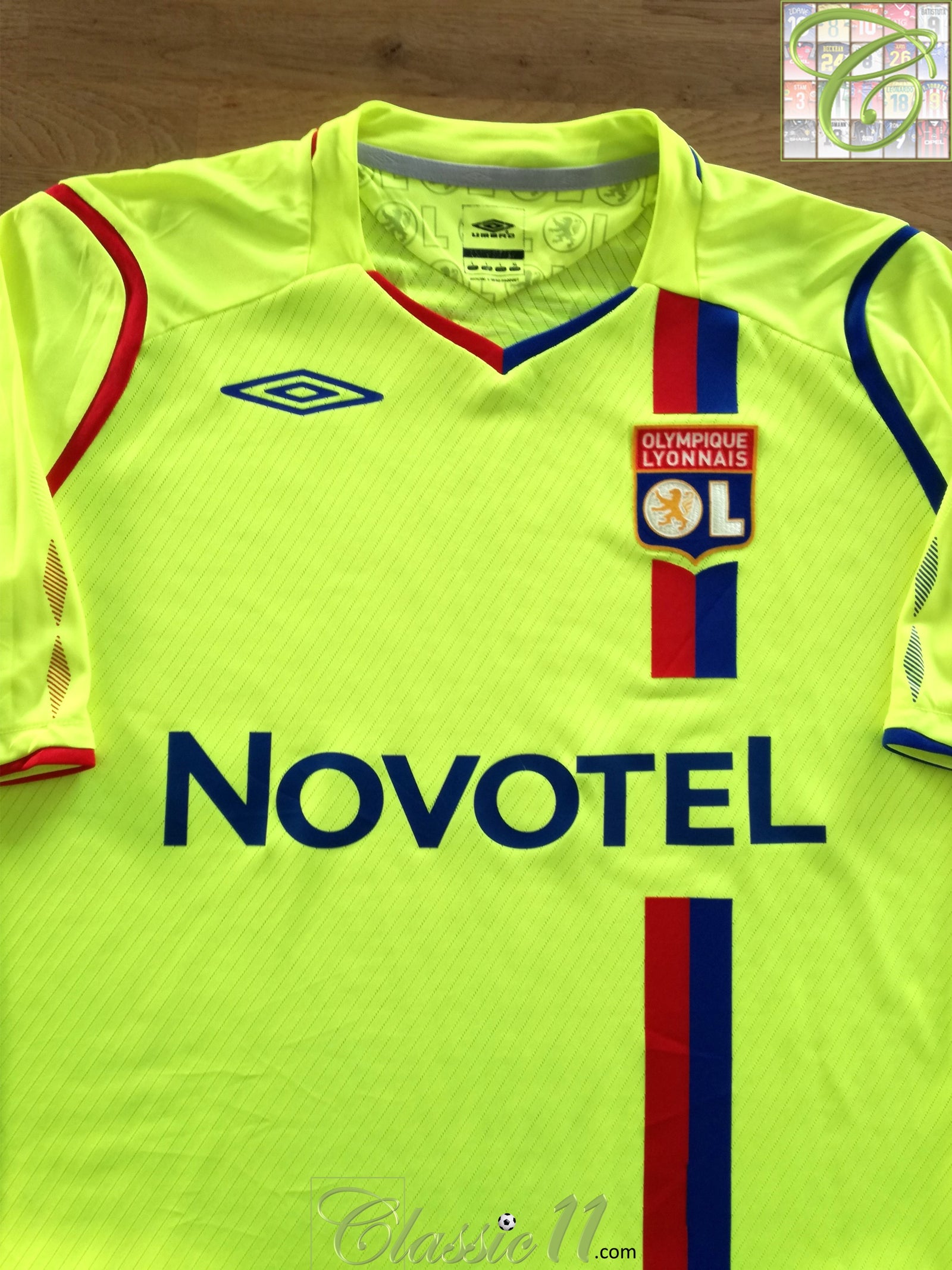 2008/09 Lyon European Football Shirt