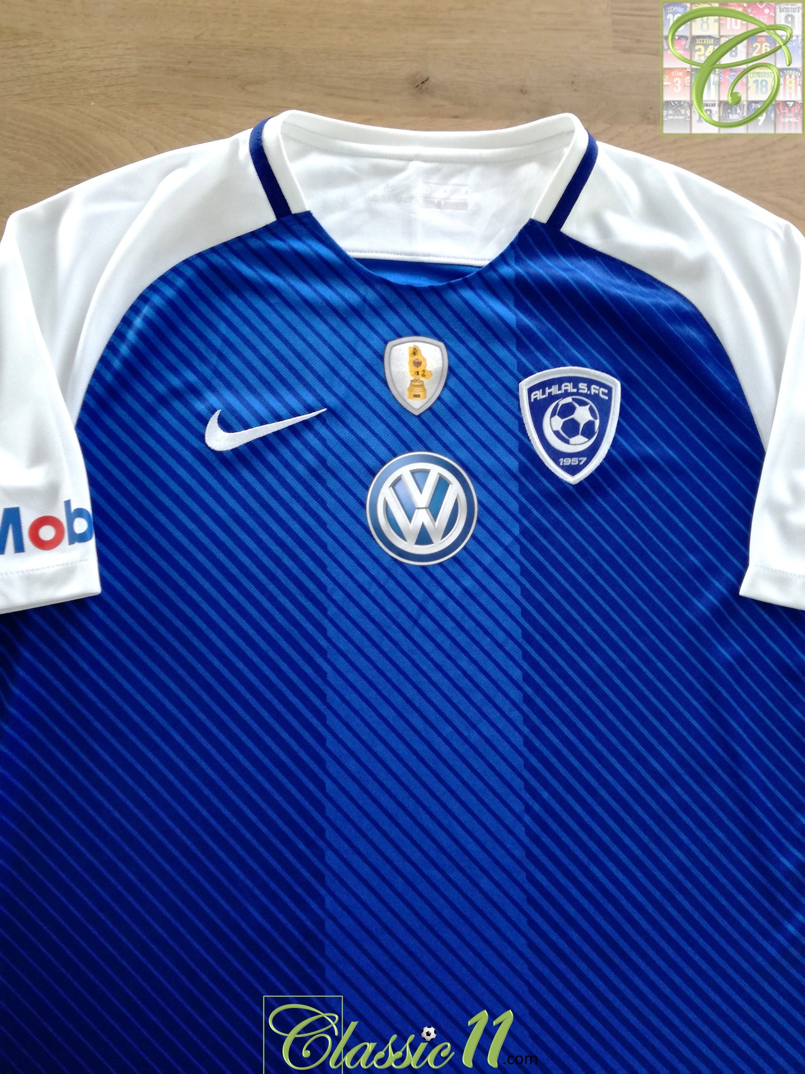 2017 Al Hilal Home Football Shirt