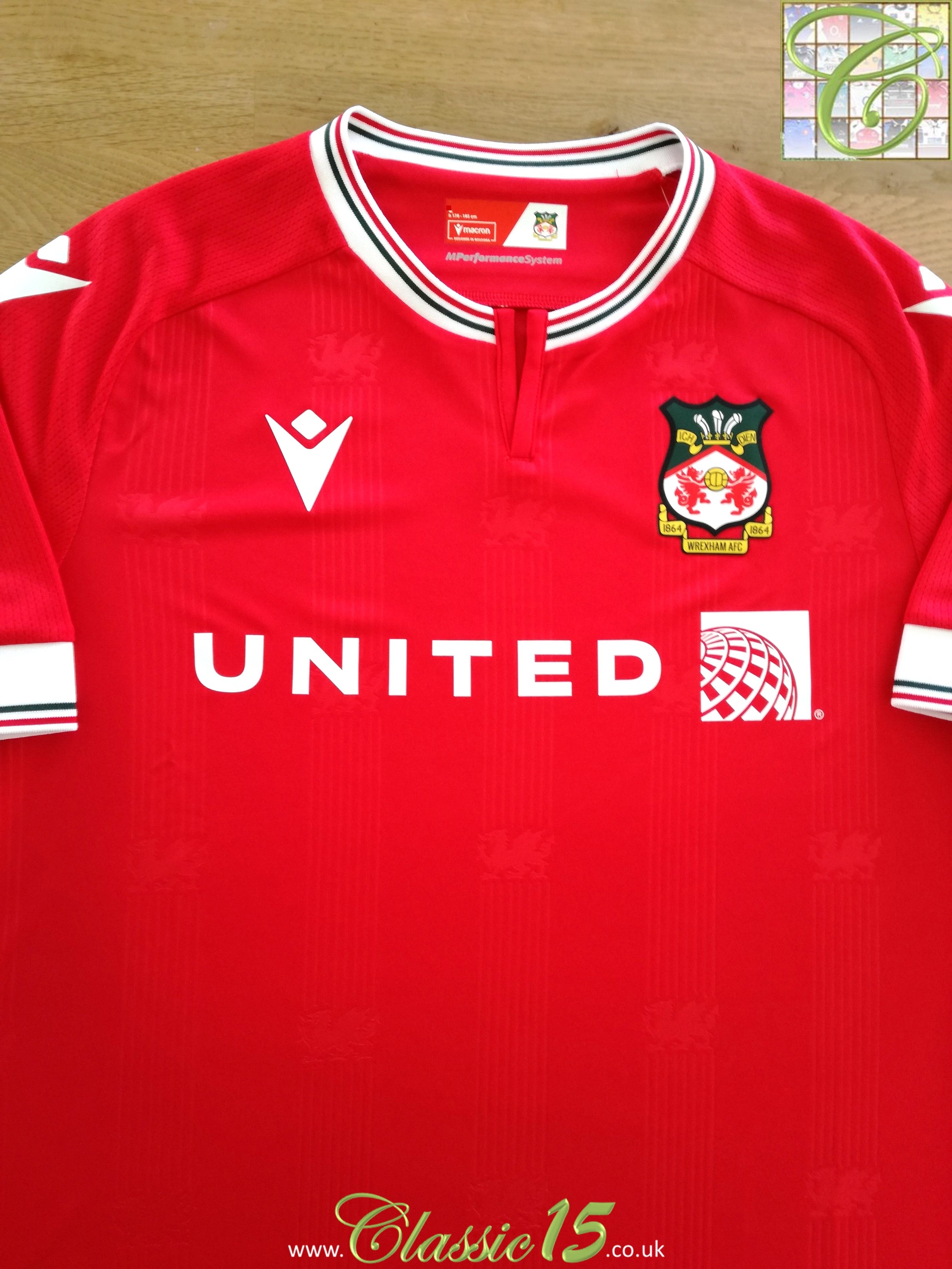 2023/24 Wrexham Home football Shirt