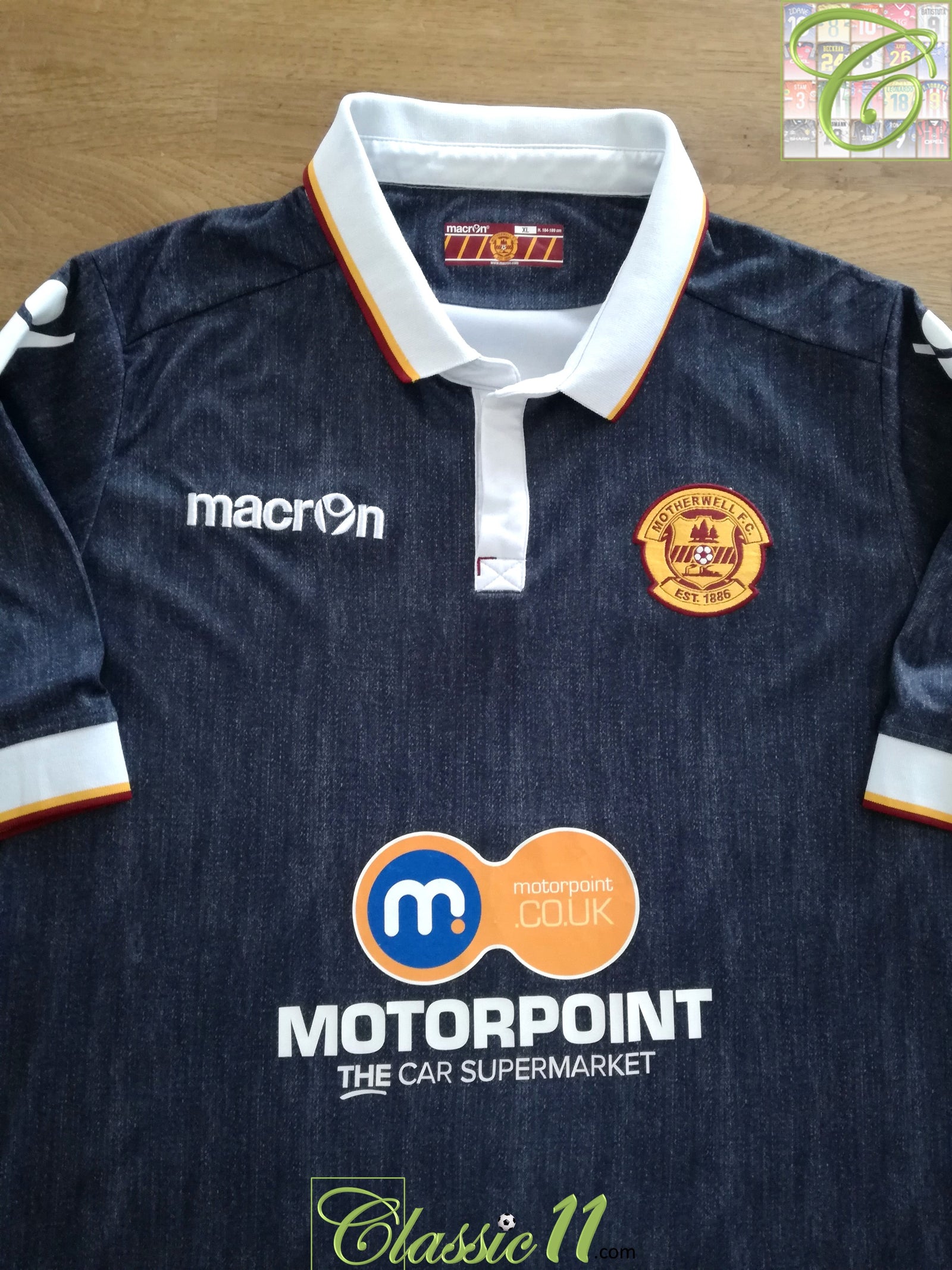 2016/17 Motherwell 3rd Football Shirt