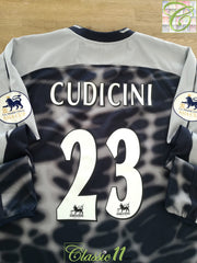 2003/04 Chelsea GK Asia Cup Football Shirt Cudicini #23