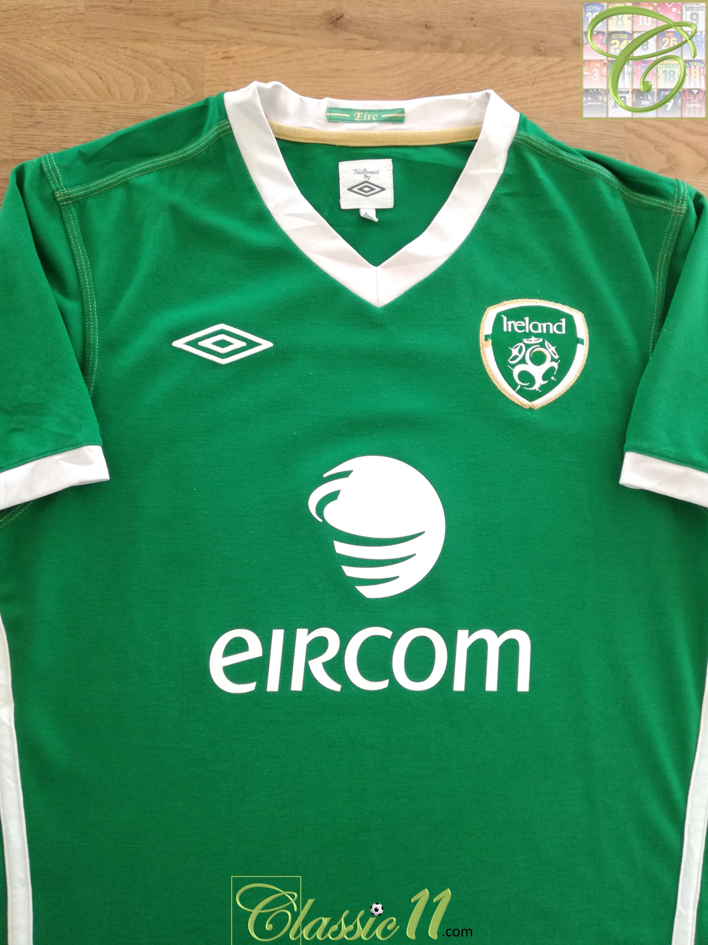 2010/11 Republic Of Ireland Home Football Shirt