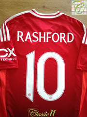 2024/25 Man Utd Home Football Shirt Rashford #10